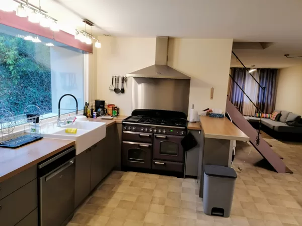 Cuisine netièrement équipée